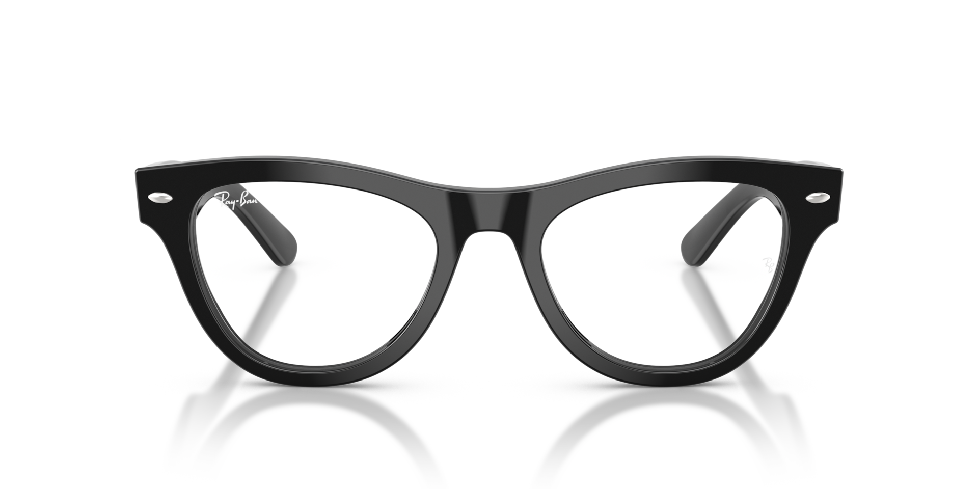 Ray-Ban Skyler Optics Optical Black Frame Clear Lenses Polarized 50-20