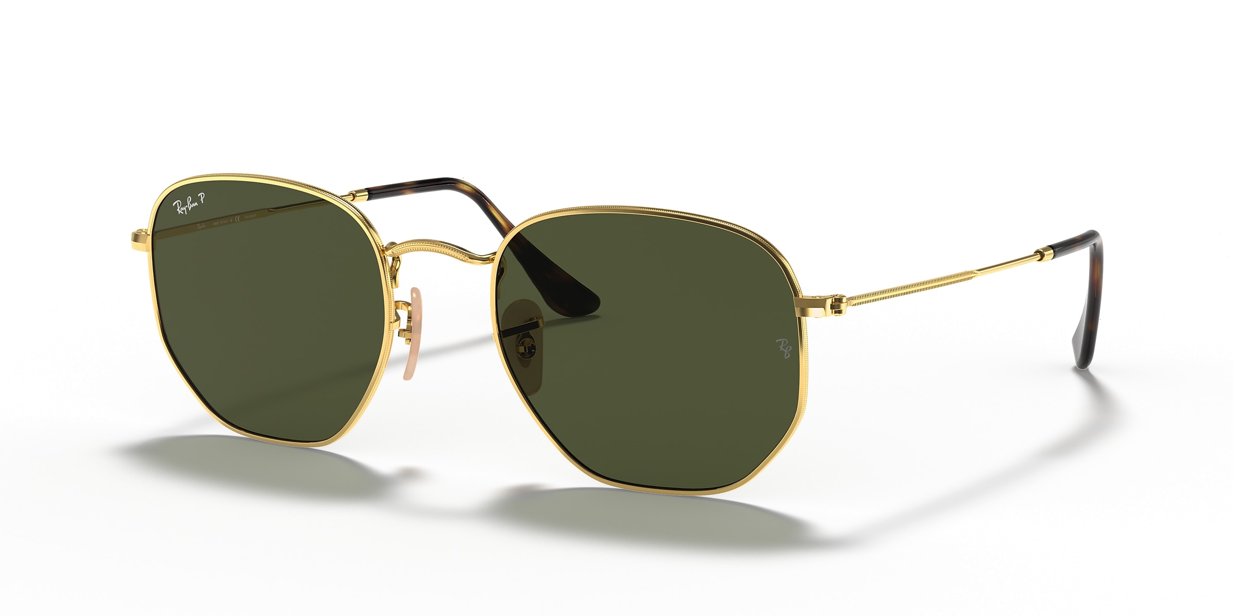 Ray-Ban Sunglasses RB3548N HEXAGONAL FLAT LENSES