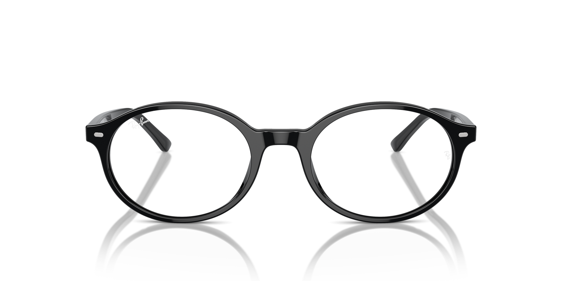 Ray-Ban German Optics Optical Black Frame Clear Lenses Polarized 53-20