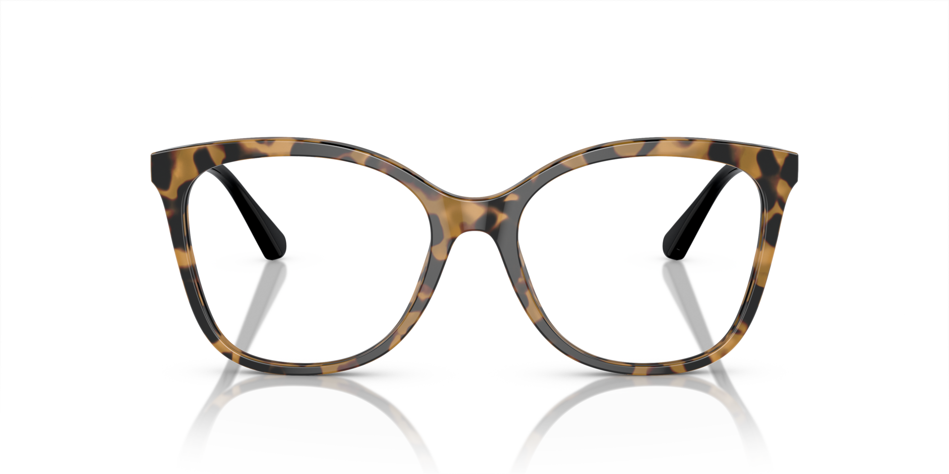 Emporio Armani EA3231F Asian Fit Women's Glasses, Tortoiseshell, Size 54