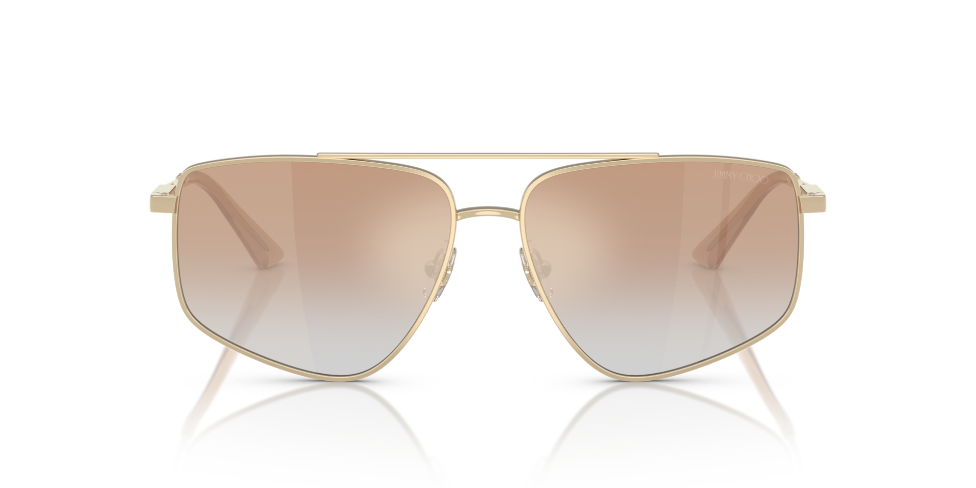 Jimmy Choo JC4011 30060G Women’s Sunglasses Gold Size 58