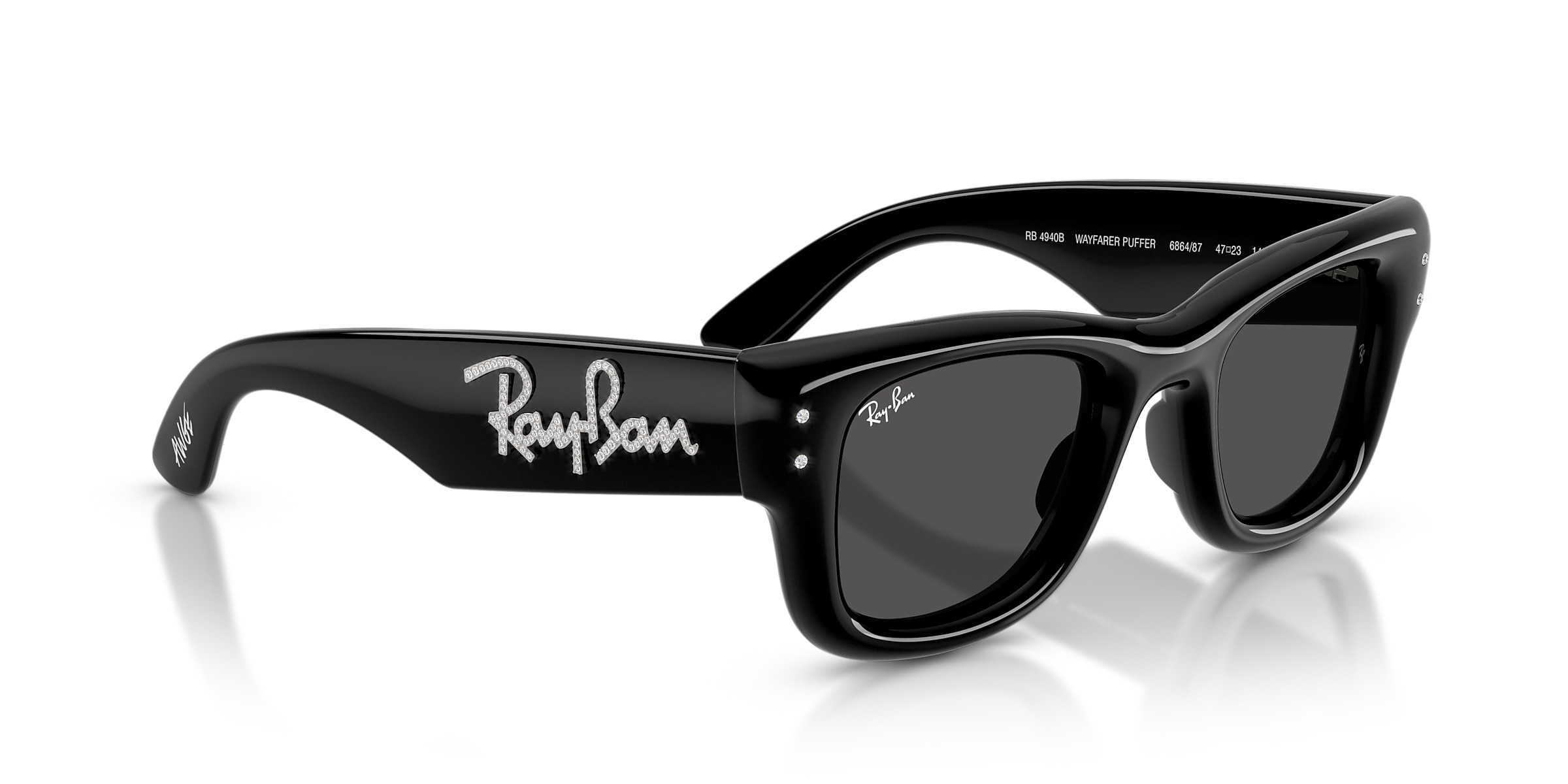 Ray-Ban Sunglasses RB4940B WAYFARER PUFFER CRYSTAL EDITION