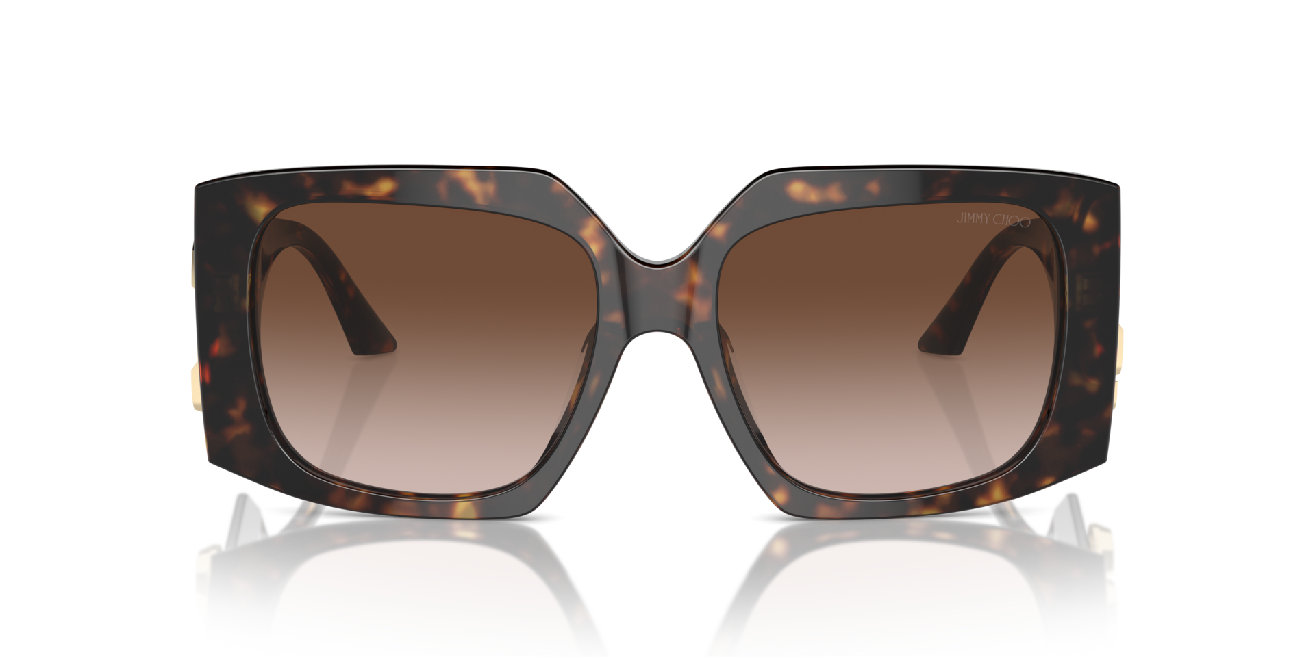 Jimmy Choo JC5006U 500213 Women’s Sunglasses Tortoiseshell Size 55