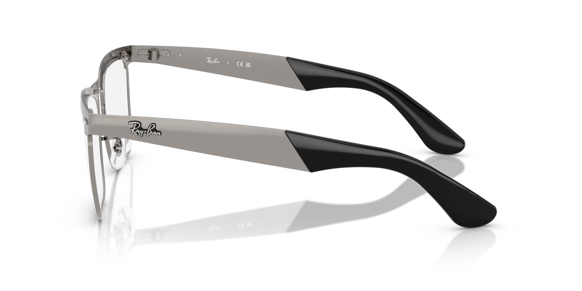 小物 Ray-Ban WAYFARE Ray-Ban RB3875V WAYFARER DELUXE OPTICS Glasses | Clearly