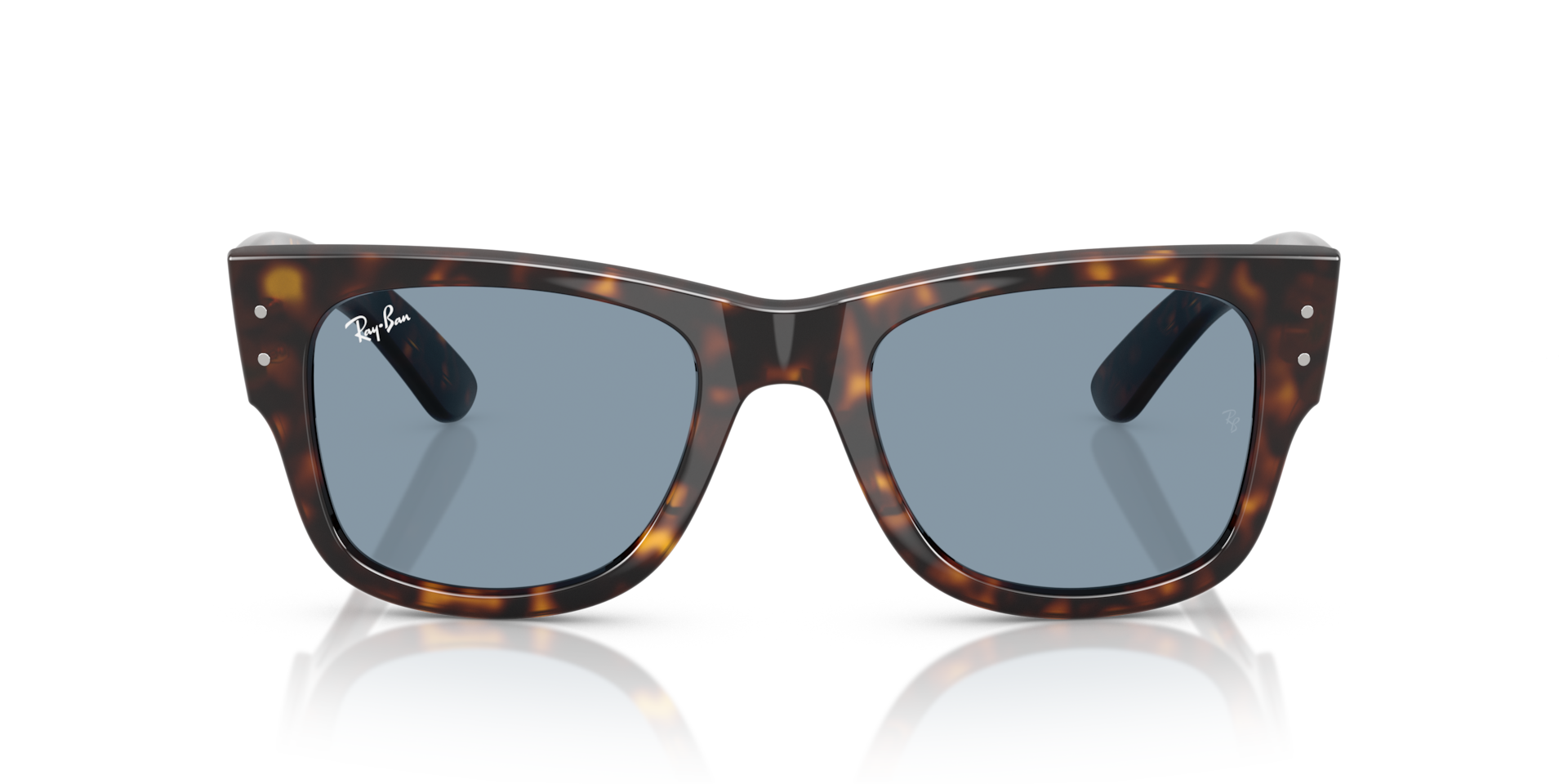 Ray-Ban RB0840S MEGA WAYFARER SUMMER CAPSULE Sunglasses | Clearly
