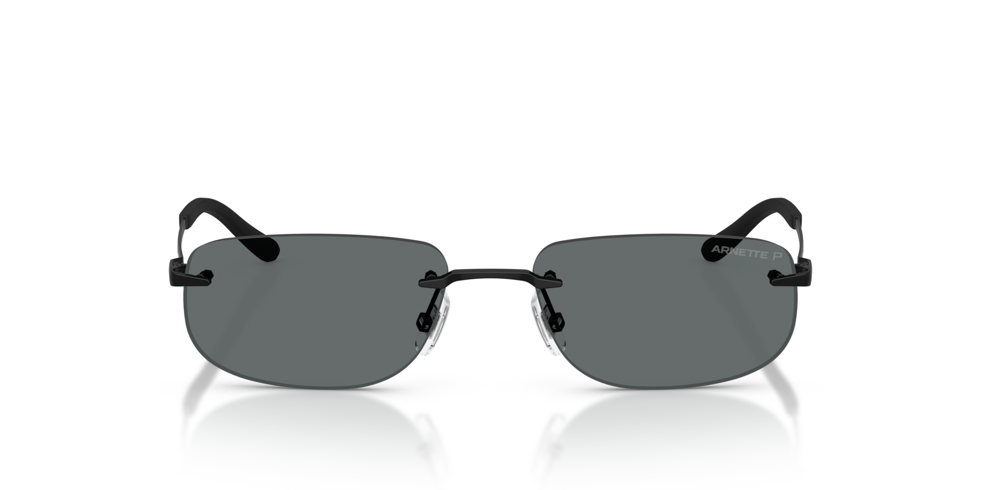 Arnette AN3096 Polarized 737/81 Men's Sunglasses Black Size 55
