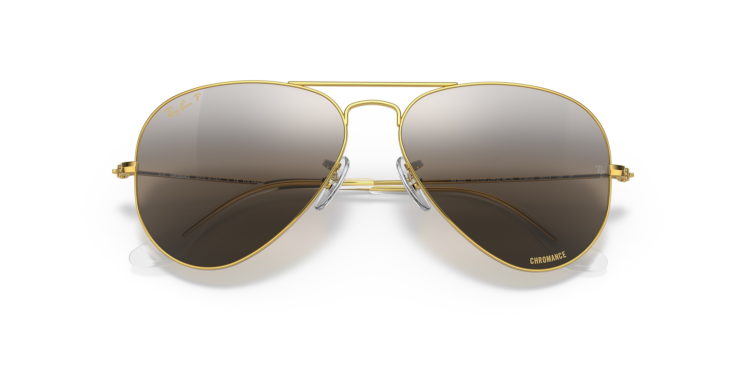 Ray-Ban Sunglasses RB3025 AVIATOR POLARIZED+ LENSES