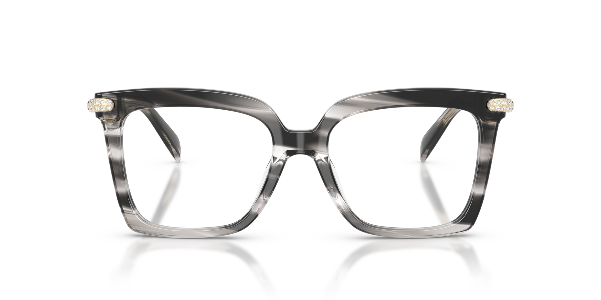 Michael Kors MK4191BU EXUMAS Women's Glasses, Black, Size 53