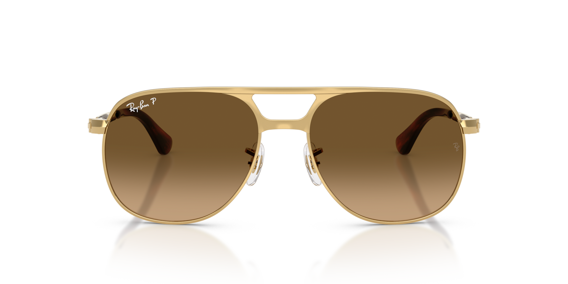 Ray-Ban RB3793 Bill Max Polarized 001/M2 Men's Sunglasses Gold Size 56