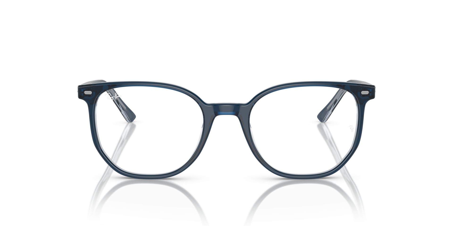 Ray-Ban RB5397 ELLIOT OPTICS Blue On Transparent Blue