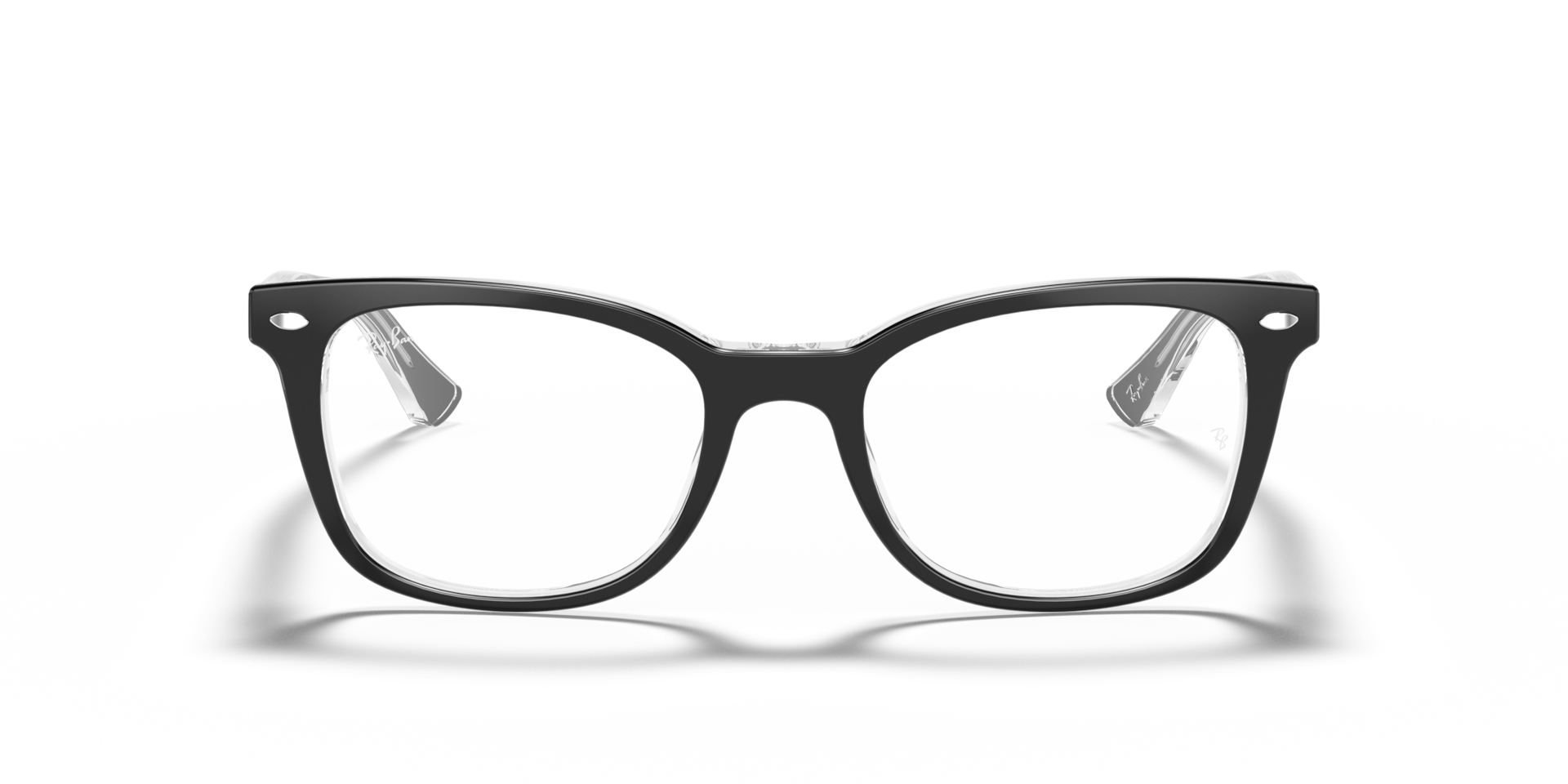Ray-Ban Rb5285 Optics Optical Black Frame Clear Lenses 53-19