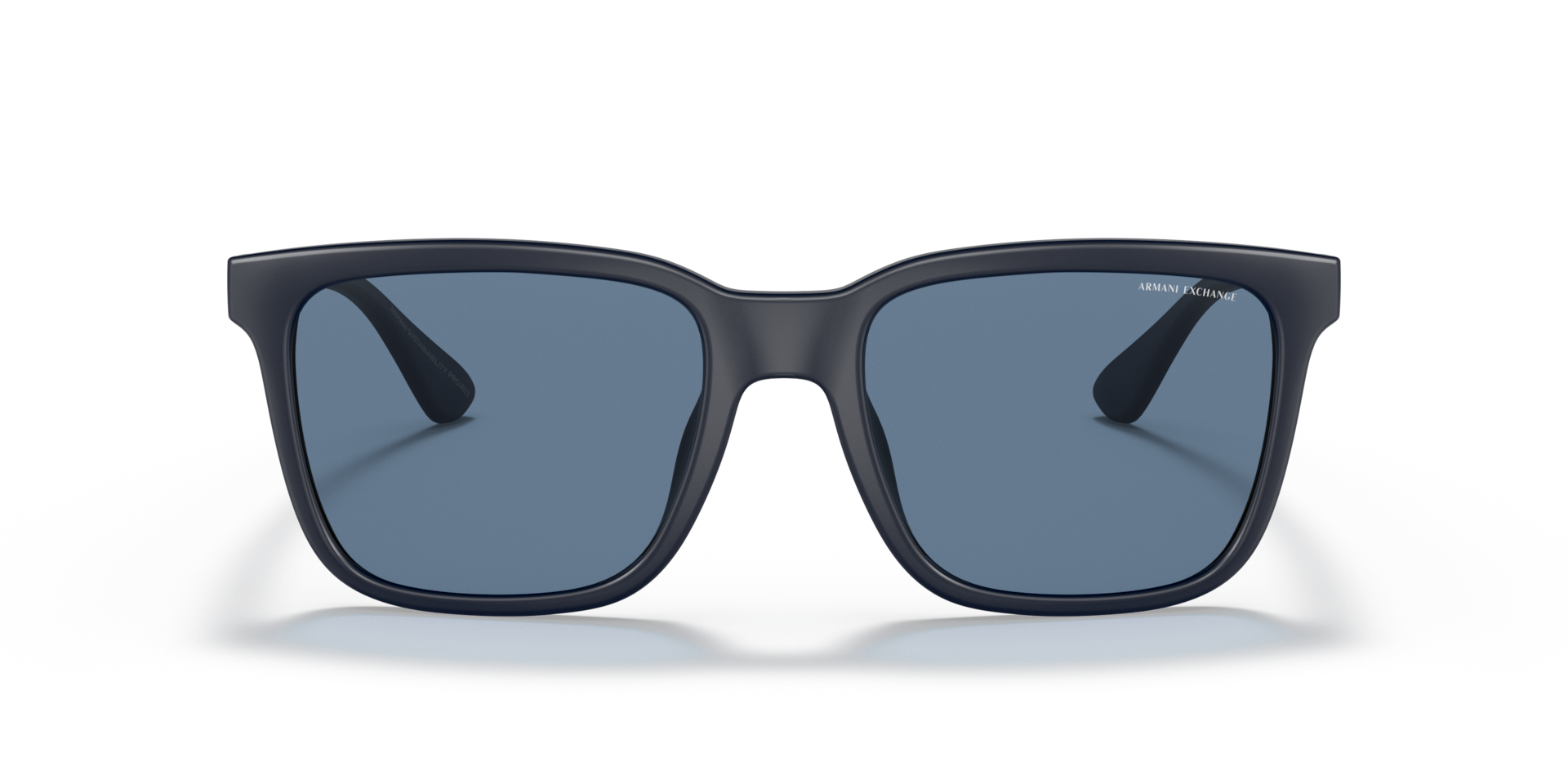Armani Exchange AX4112SU 818180 Men's Sunglasses Blue Size 55