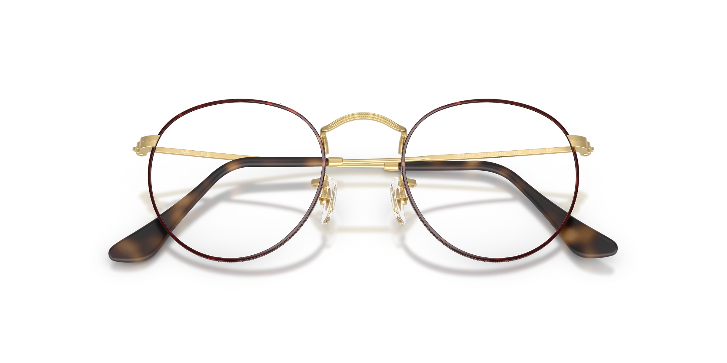 Ray-Ban Glasses RB3447V ROUND METAL OPTICS