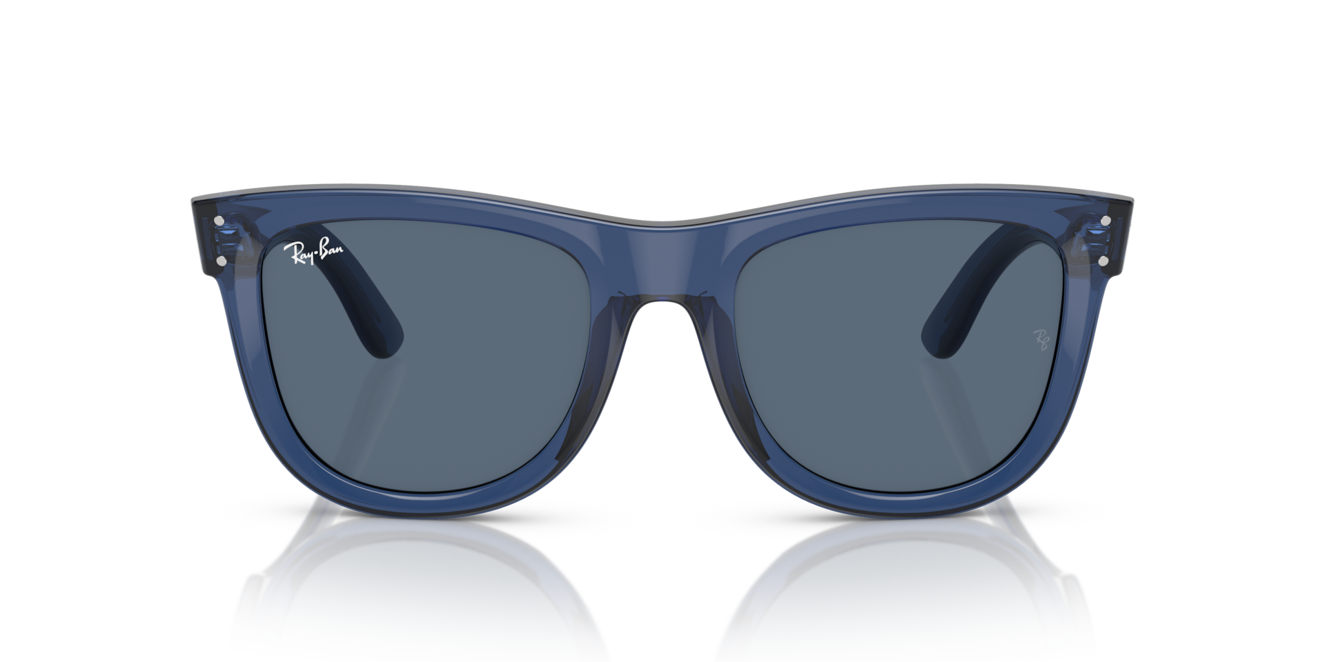 Ray-Ban RBR0502S WAYFARER REVERSE Transparent Navy Blue