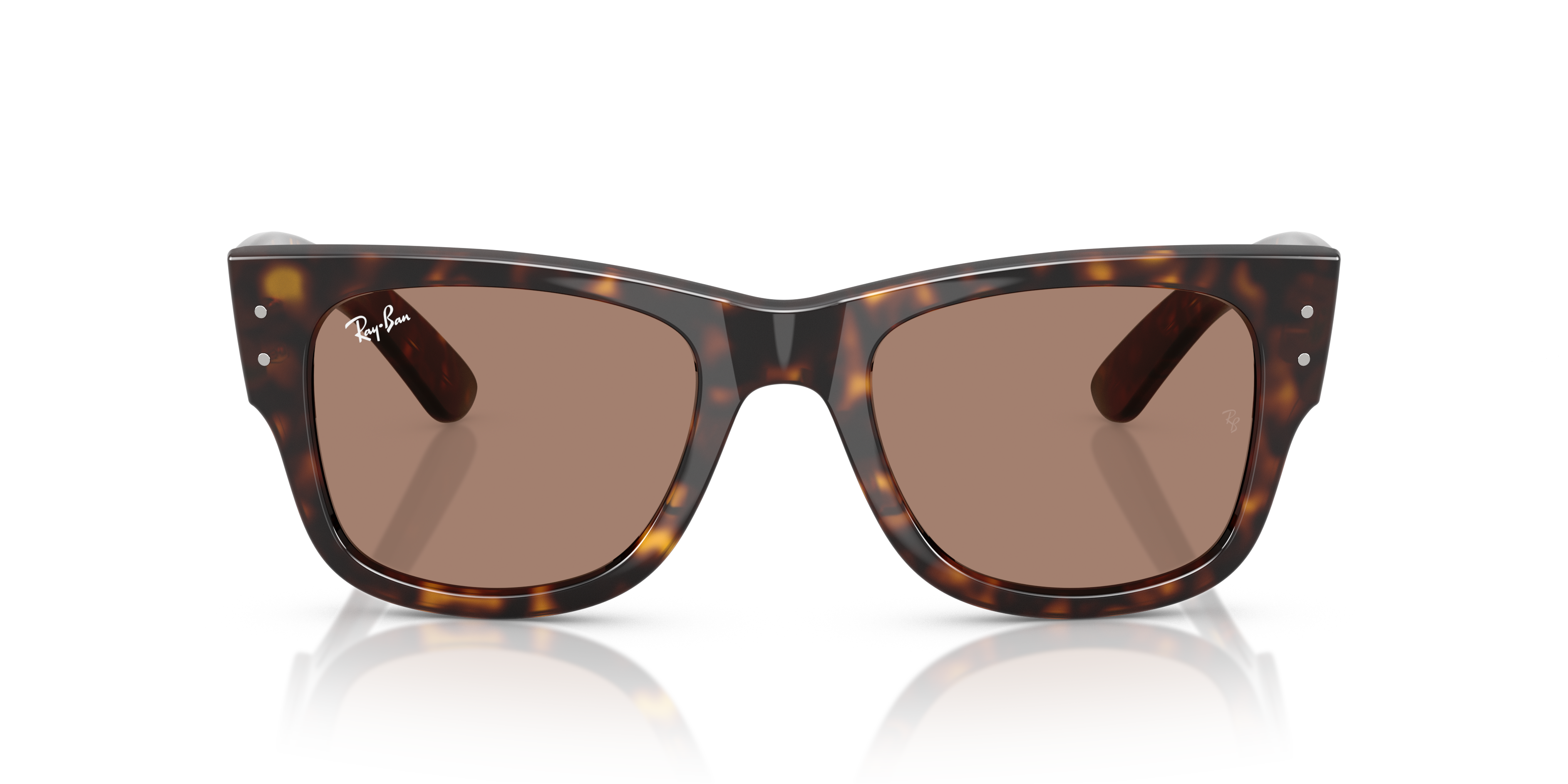Ray-Ban RB0840S MEGA WAYFARER SUMMER CAPSULE Sunglasses | Clearly