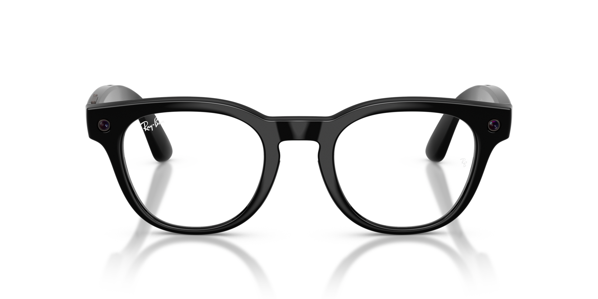 Ray-Ban Meta Optics (Gen 2) Shiny Black Frame Demo Lens Prescription AI Glasses