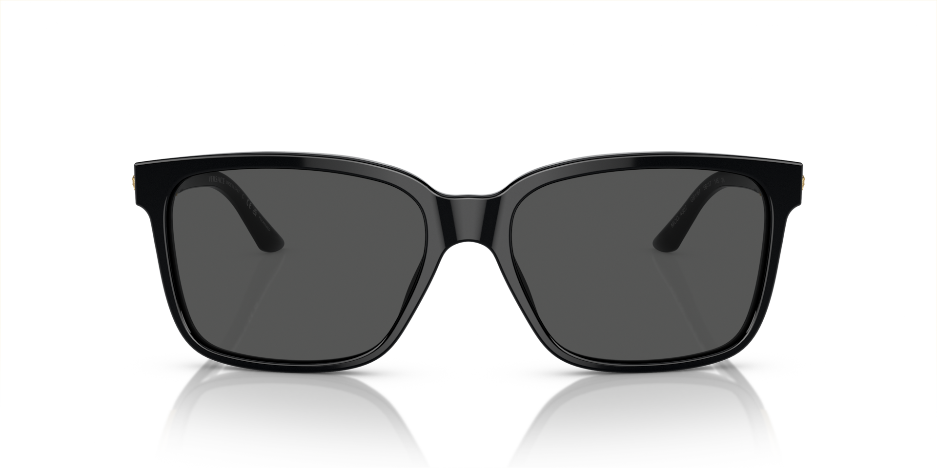 Versace VE4307 GB1/87 Men's Sunglasses Black Size 58