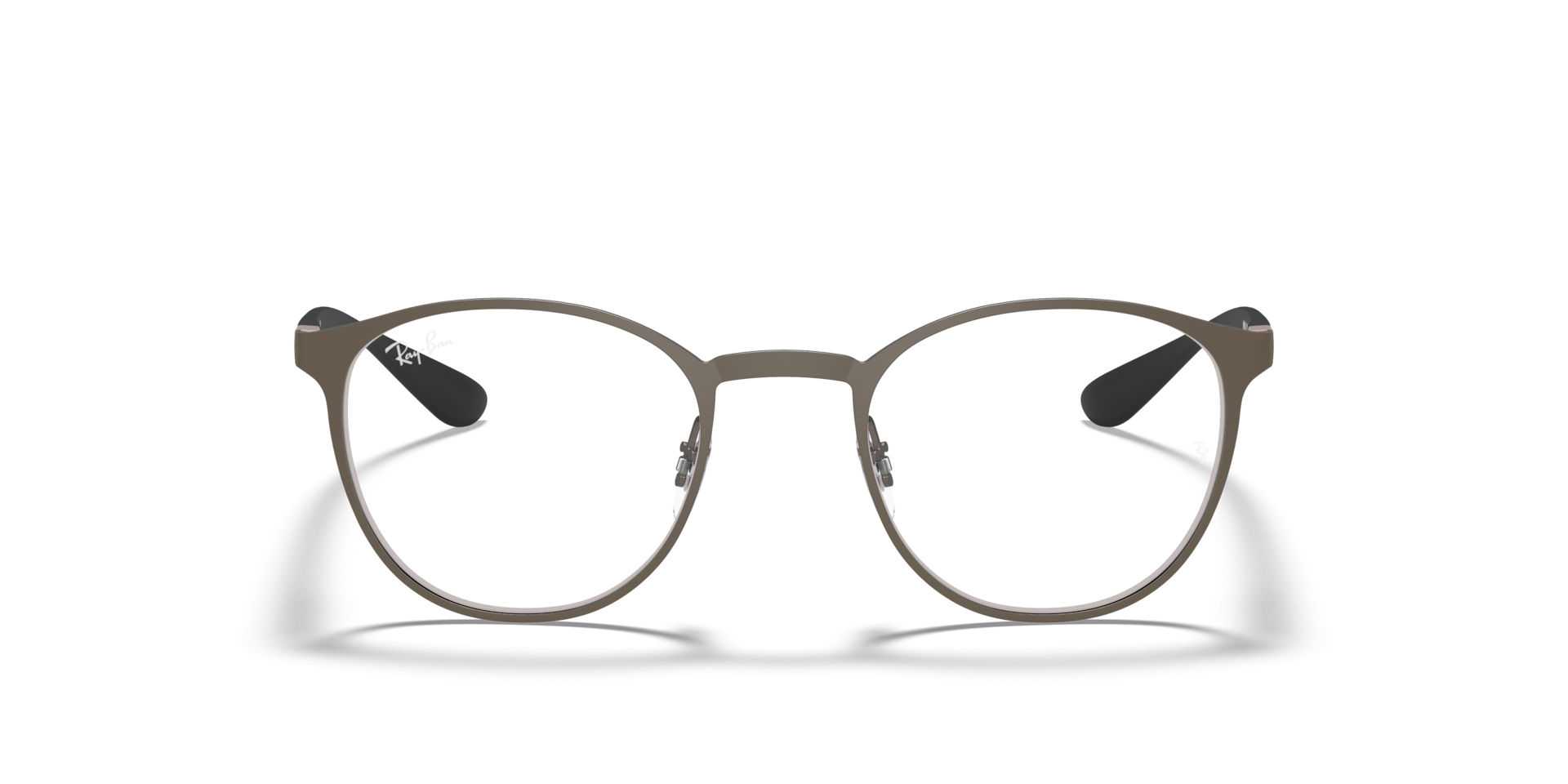 Ray-Ban Rb6355 Optics Optical Gunmetal Frame Clear Lenses Polarized 50-20