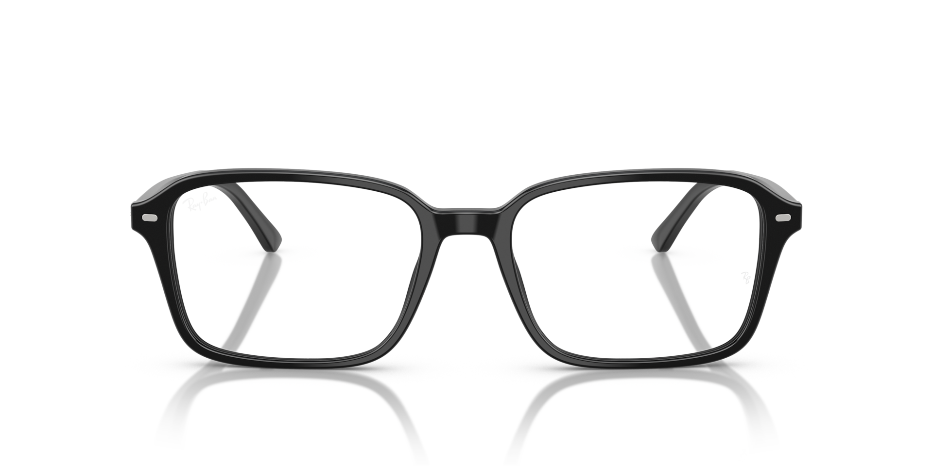 Ray-Ban Raimond Optics Optical Black Frame Clear Lenses Polarized 56-18