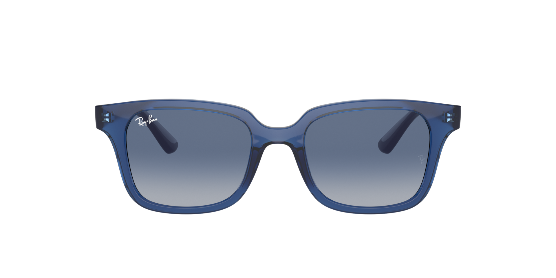 Ray-Ban Rb9071s Kids Sunglasses Blue Frame Blue Lenses 48-18