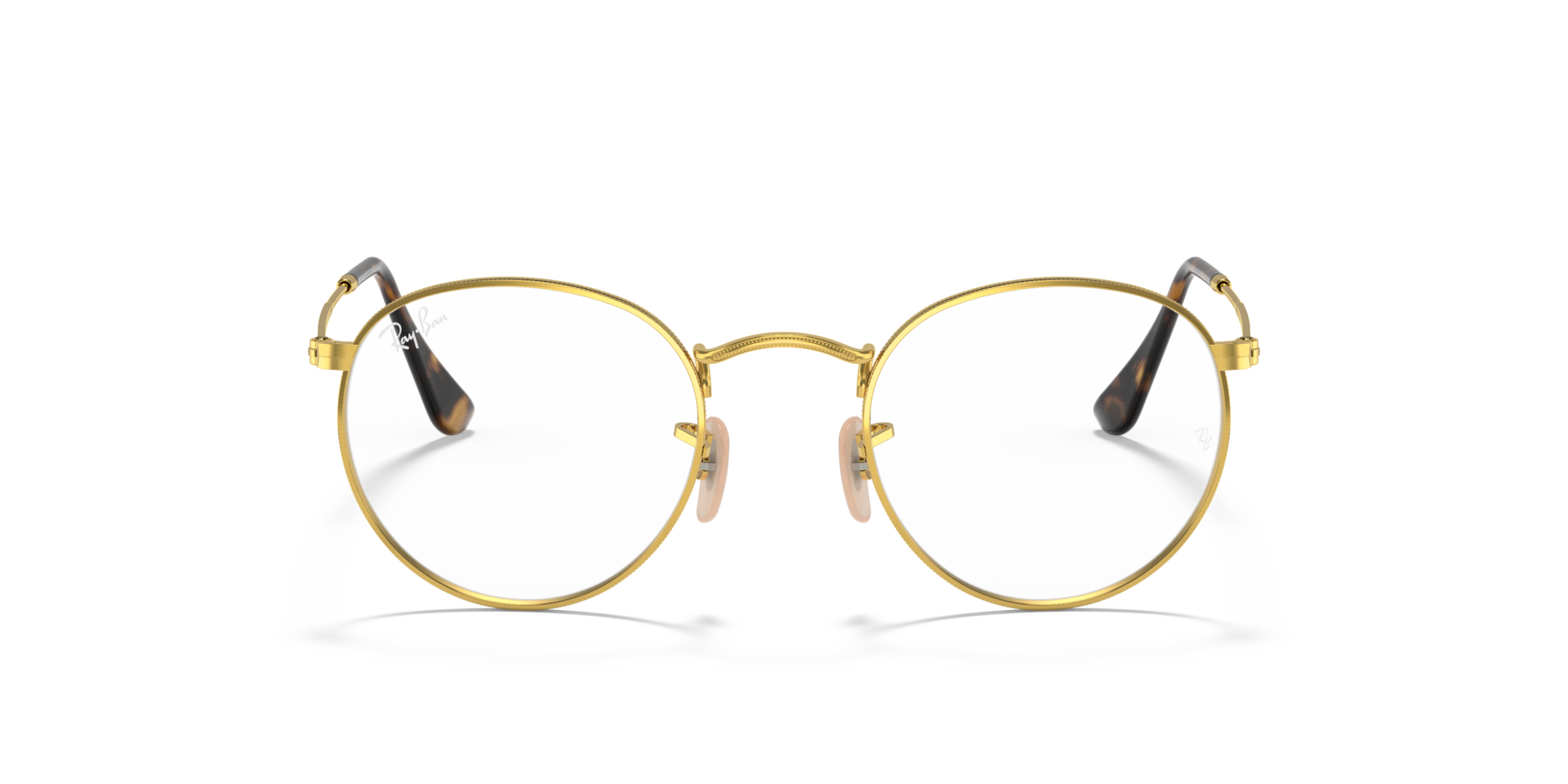 Ray-Ban RB3447V ROUND METAL OPTICS Glasses | Clearly