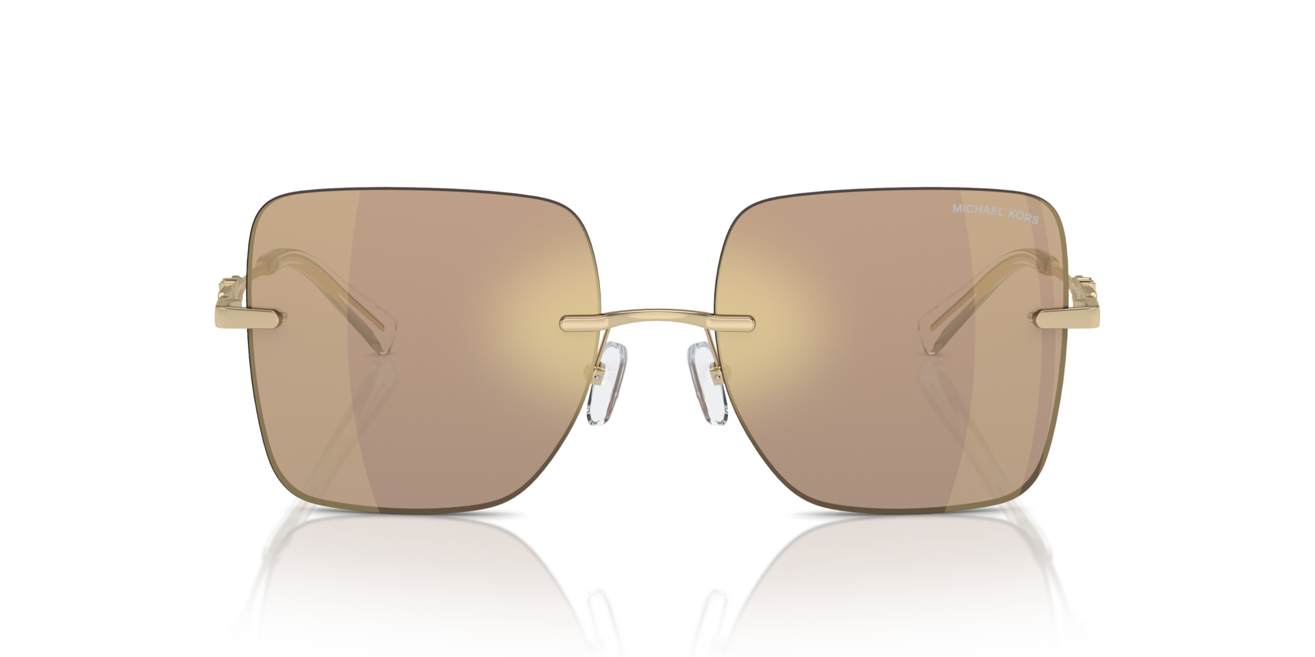 Michael Kors MK1150 QUEBEC 10145A Women’s Sunglasses Gold Size 55