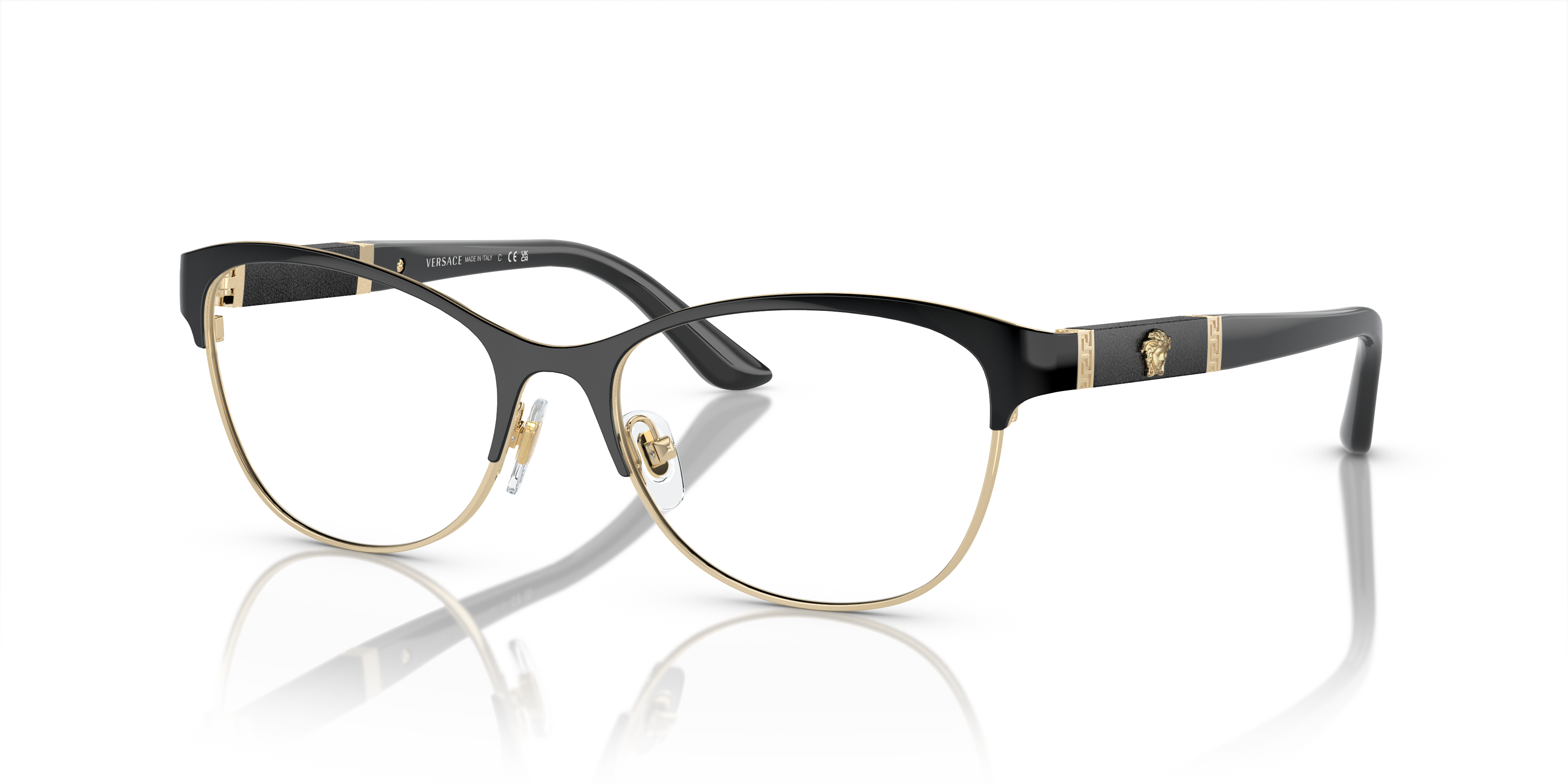 Versace VE1233Q Glasses | Clearly