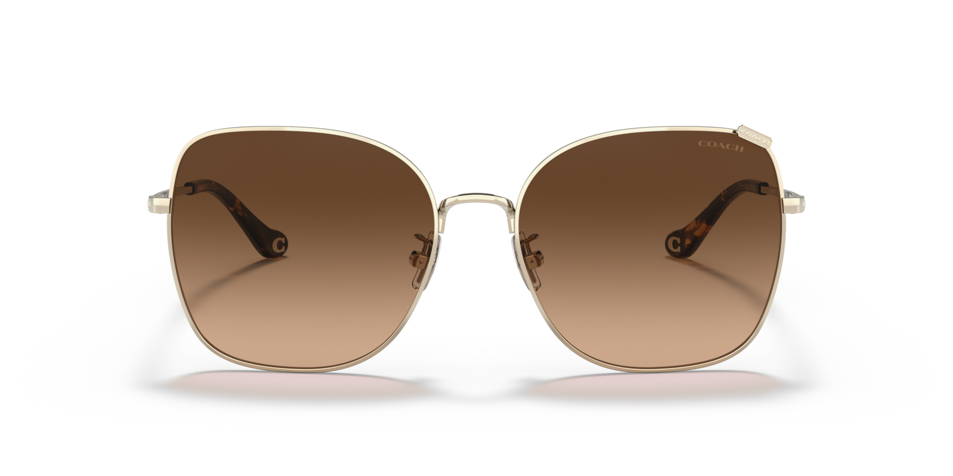 Coach HC7133 C7997 900574 Women’s Sunglasses Gold Size 57