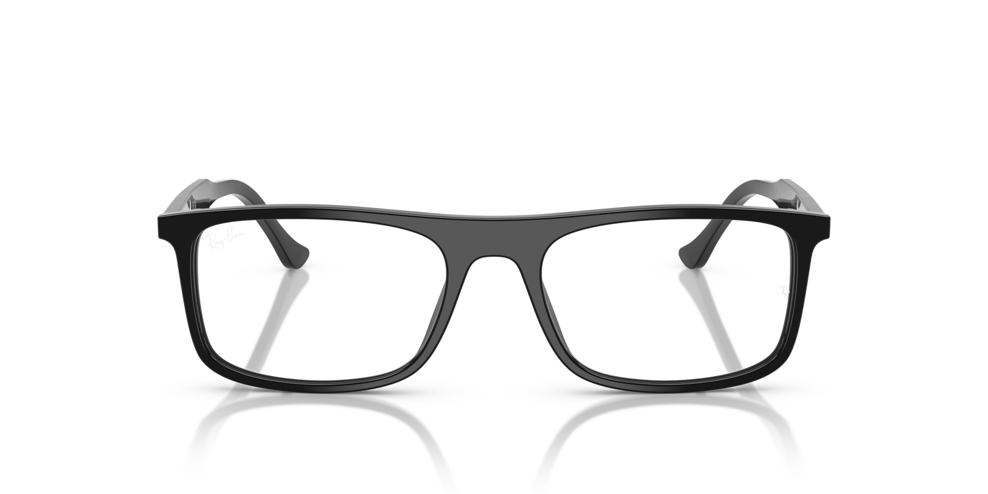 Ray-Ban Rb5440 Optics Optical Black Frame Clear Lenses Polarized 55-18