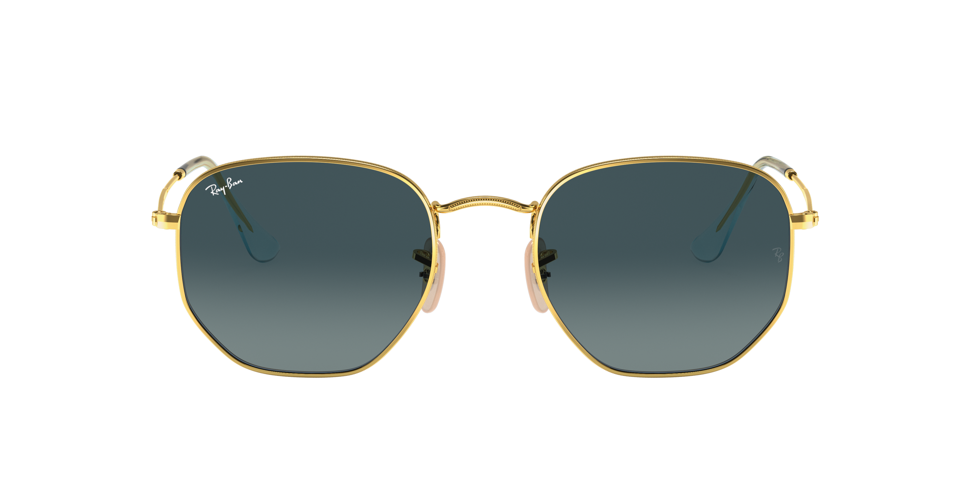 小物 RayBan Hexagonal Sunglasses Ray-Ban RB3548N HEXAGONAL FLAT LENSES Sunglasses | Clearly