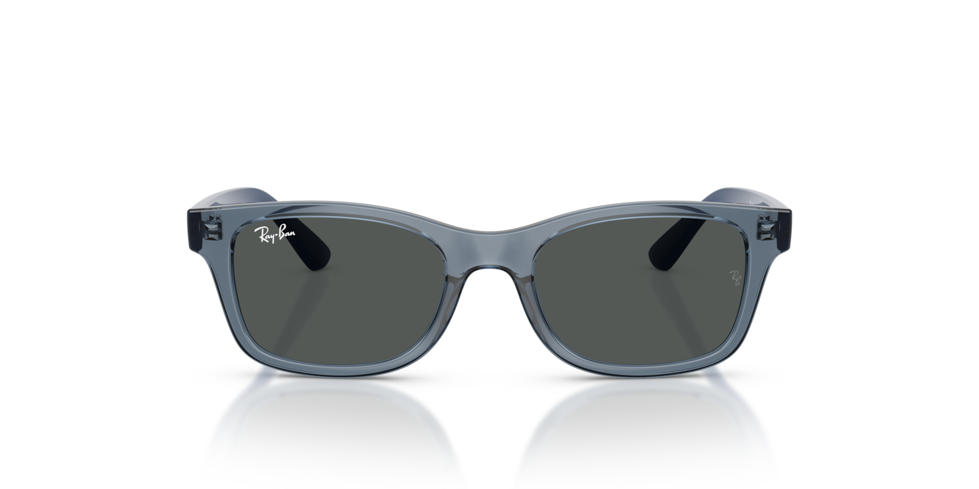 Ray-Ban Rb9086s Kids Sunglasses Blue Frame Grey Lenses 46-17