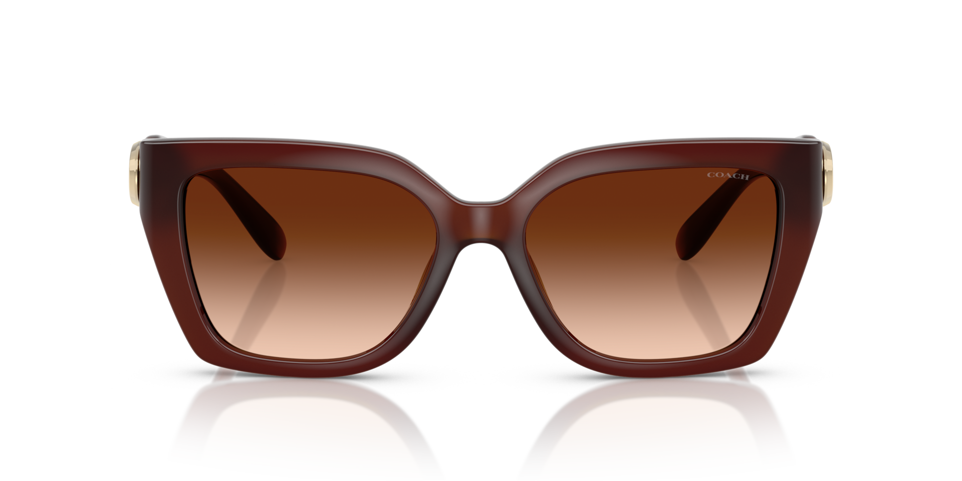 Coach HC8408U CW195 584174 Women’s Sunglasses Brown Size 55