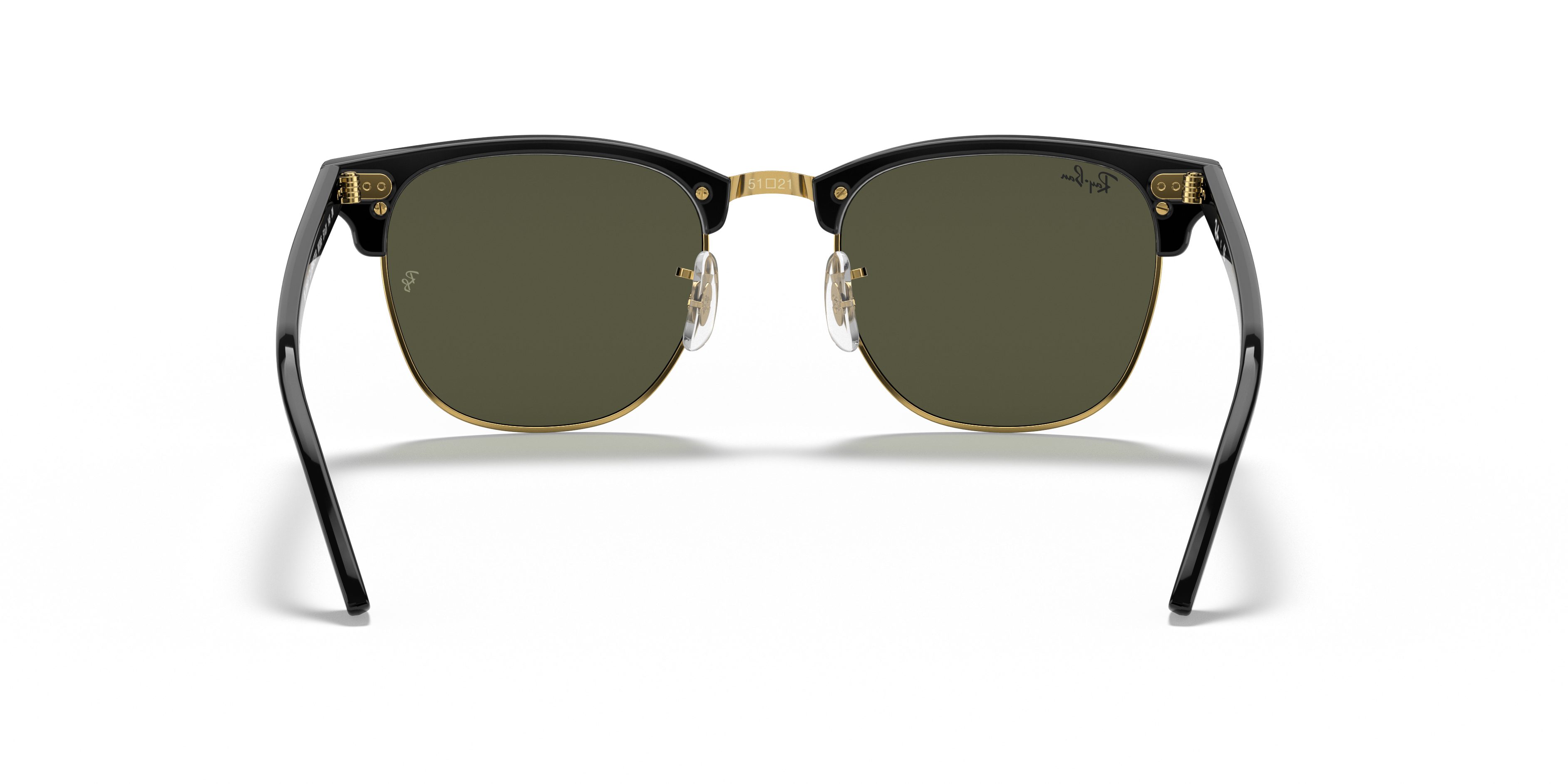 Ray-Ban RB3016F CLUBMASTER CLASSIC Sunglasses | Clearly