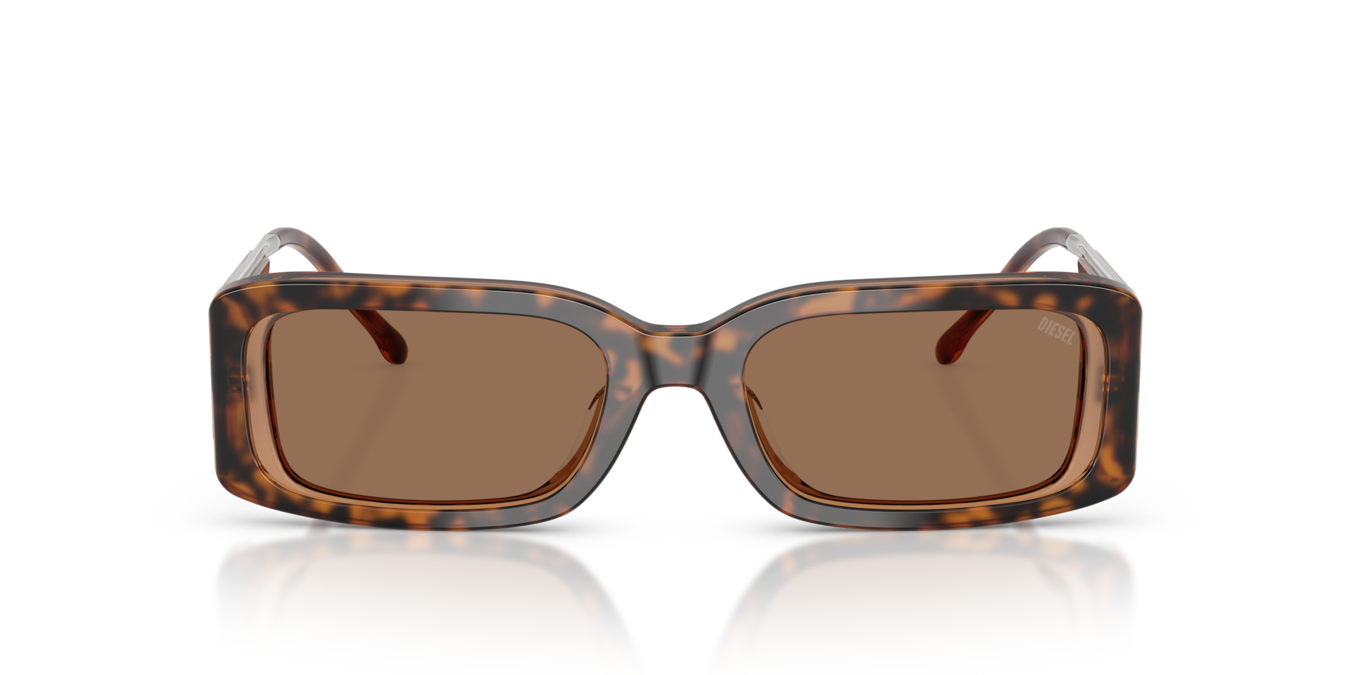 Diesel DL2017U 205073 Men's Sunglasses Tortoiseshell Size 53