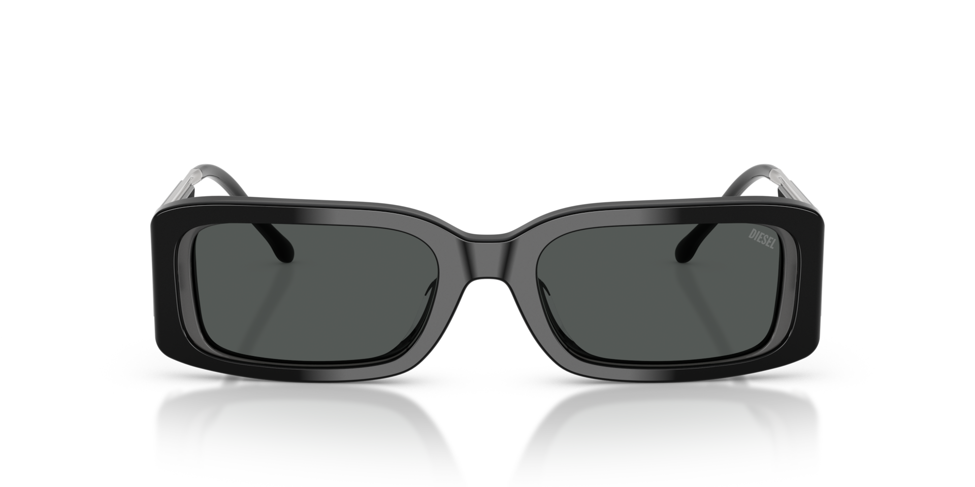 Diesel DL2017U 204487 Men's Sunglasses Black Size 53