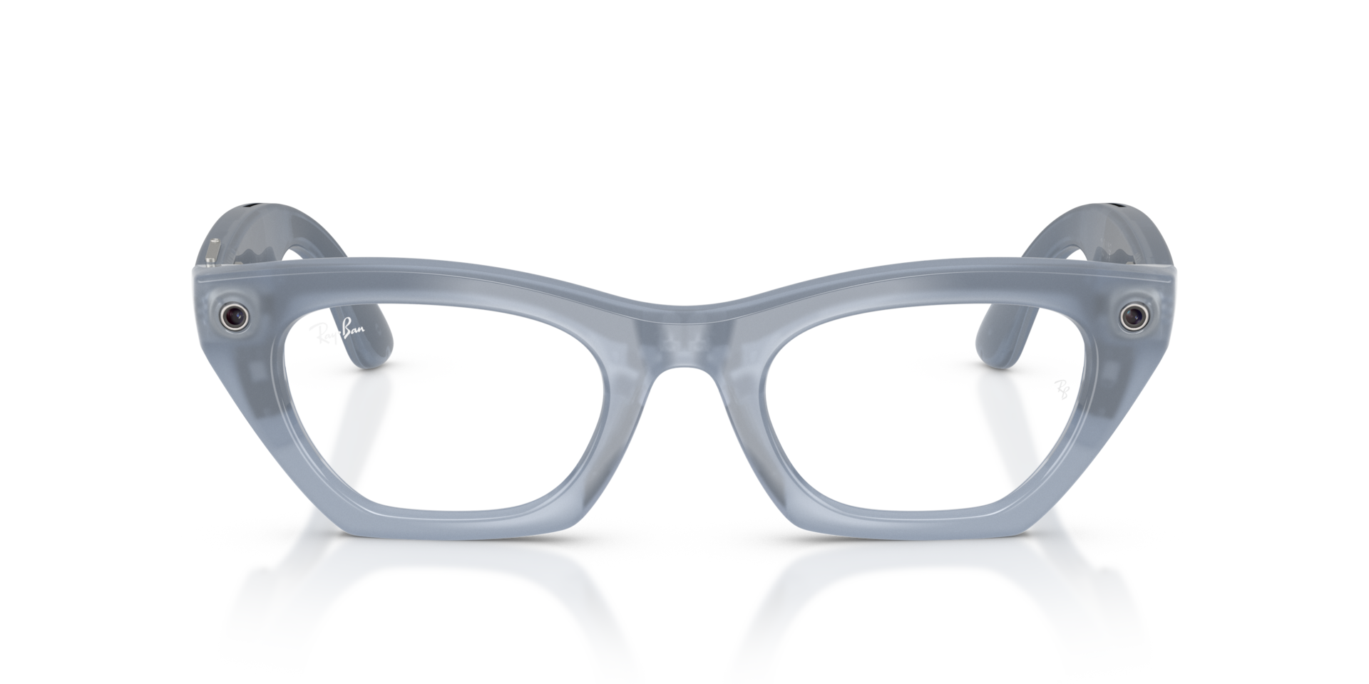 (Gen 3) Ray-Ban Meta Zena Milky Grey Lilac frame lenses AI Glasses