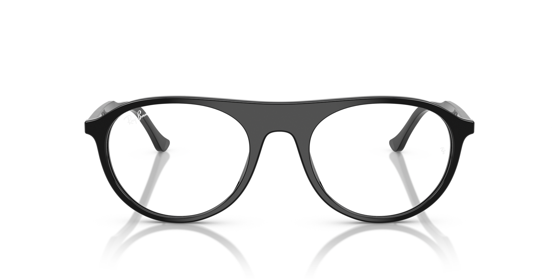 Ray-Ban Rb5441 Optics Optical Black Frame Clear Lenses Polarized 53-20