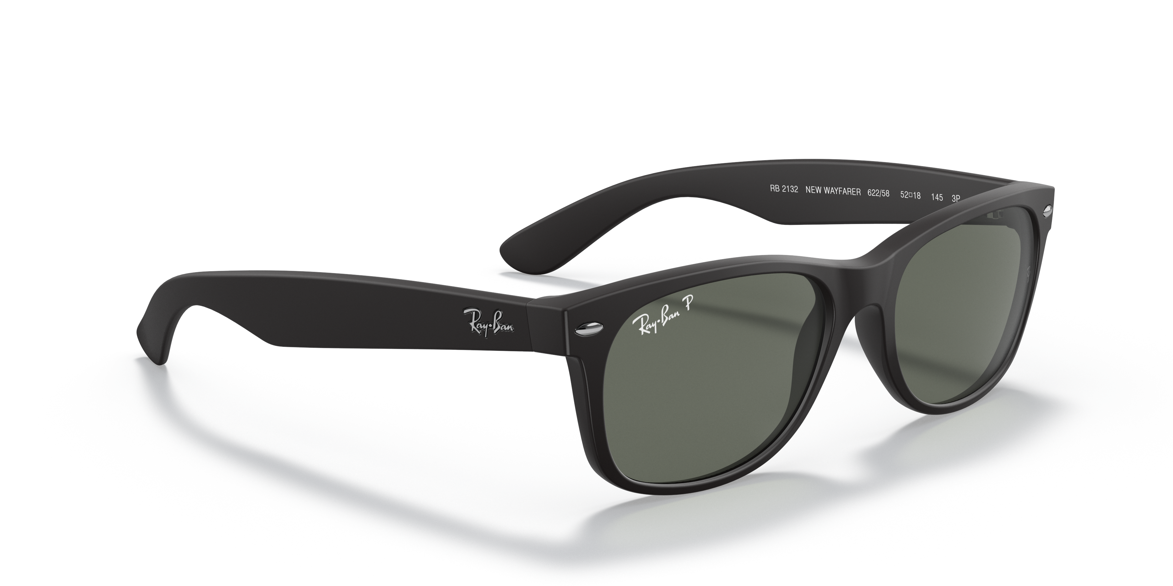 Ray-Ban RB2132 NEW WAYFARER CLASSIC Sunglasses | Clearly