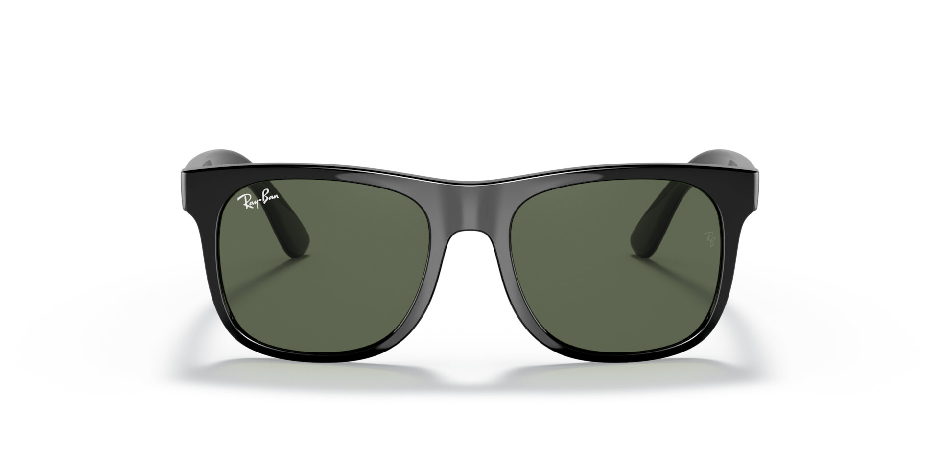 Ray-Ban Kids RJ9069S Junior Justin 100/71 Kids' Sunglasses Black Size 48