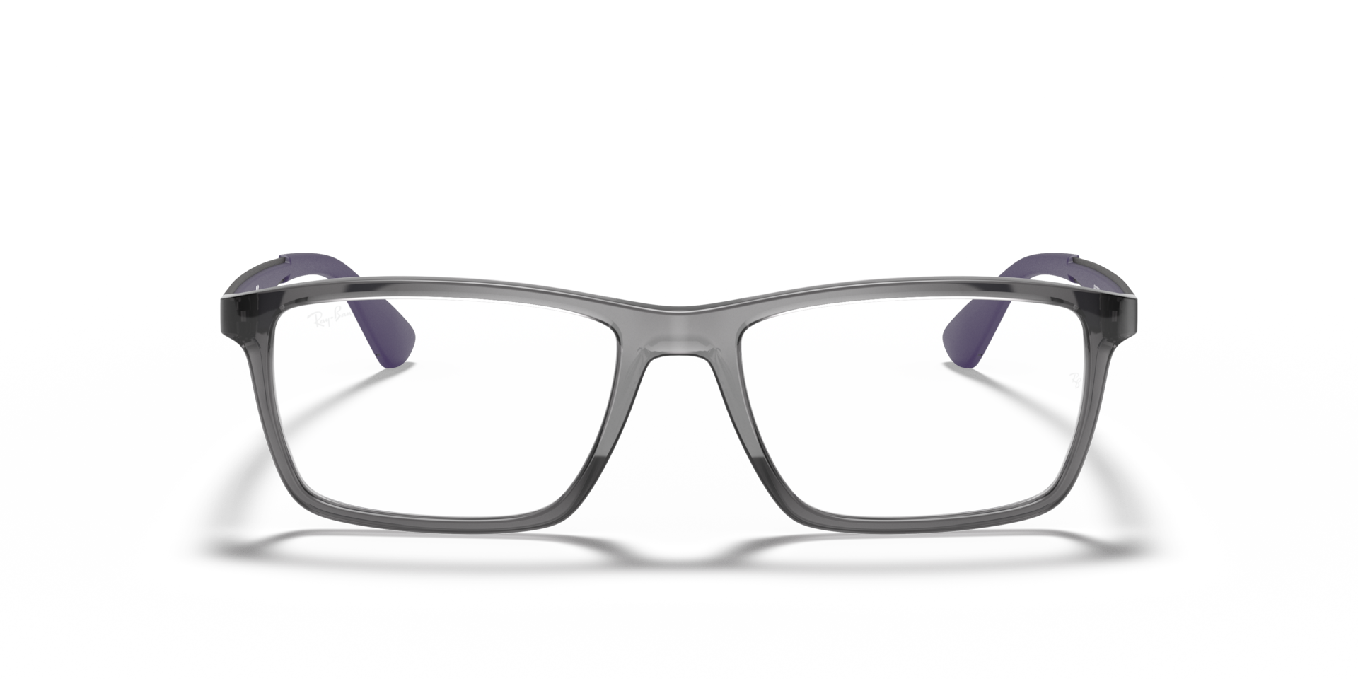 Ray-Ban Rb7056 Optics Optical Black Frame Clear Lenses Polarized 55-17