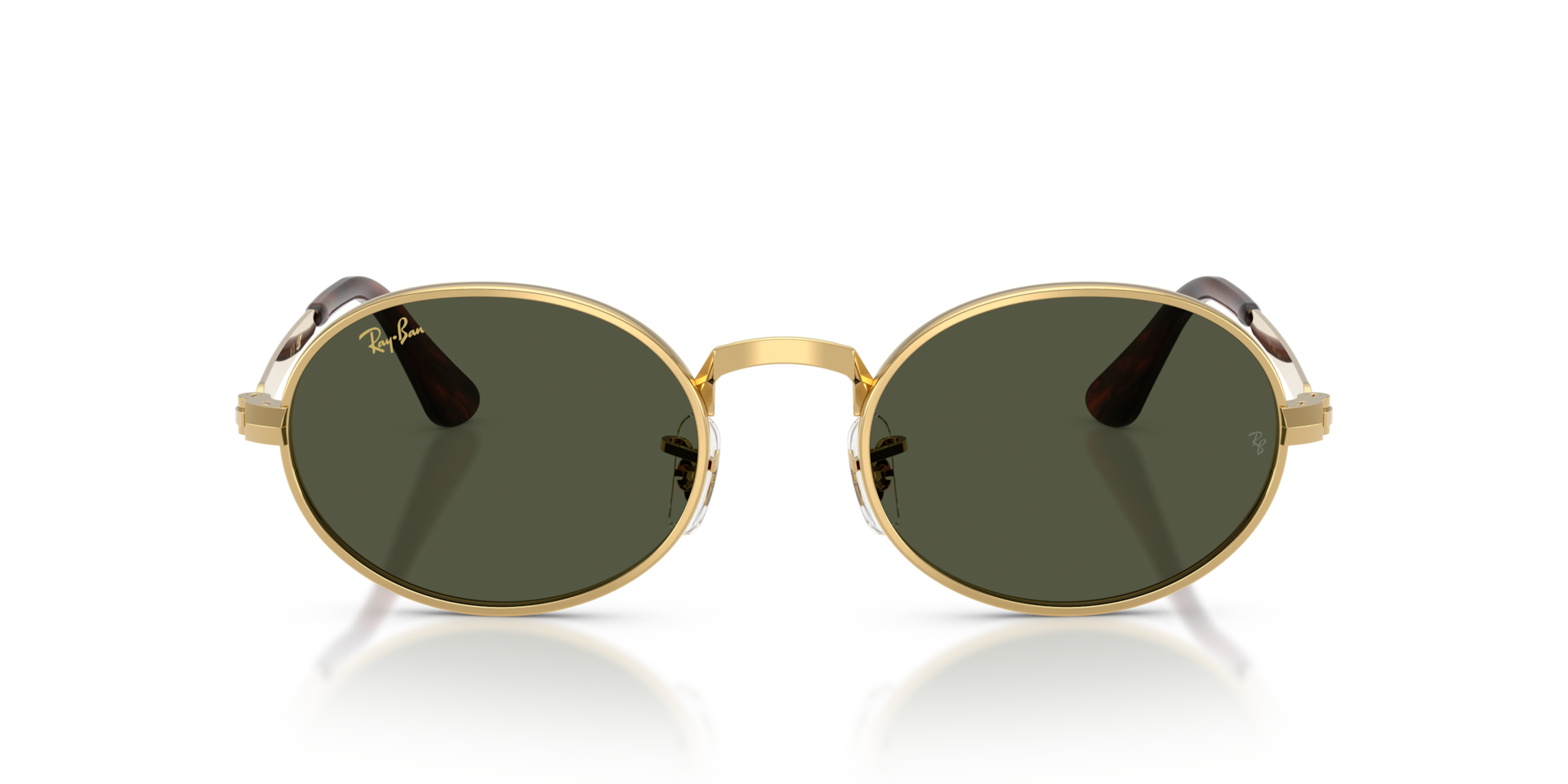 Ray-Ban Rb3931 By A$ap Rocky Sunglasses Arista Gold Frame Green Lenses 54-21