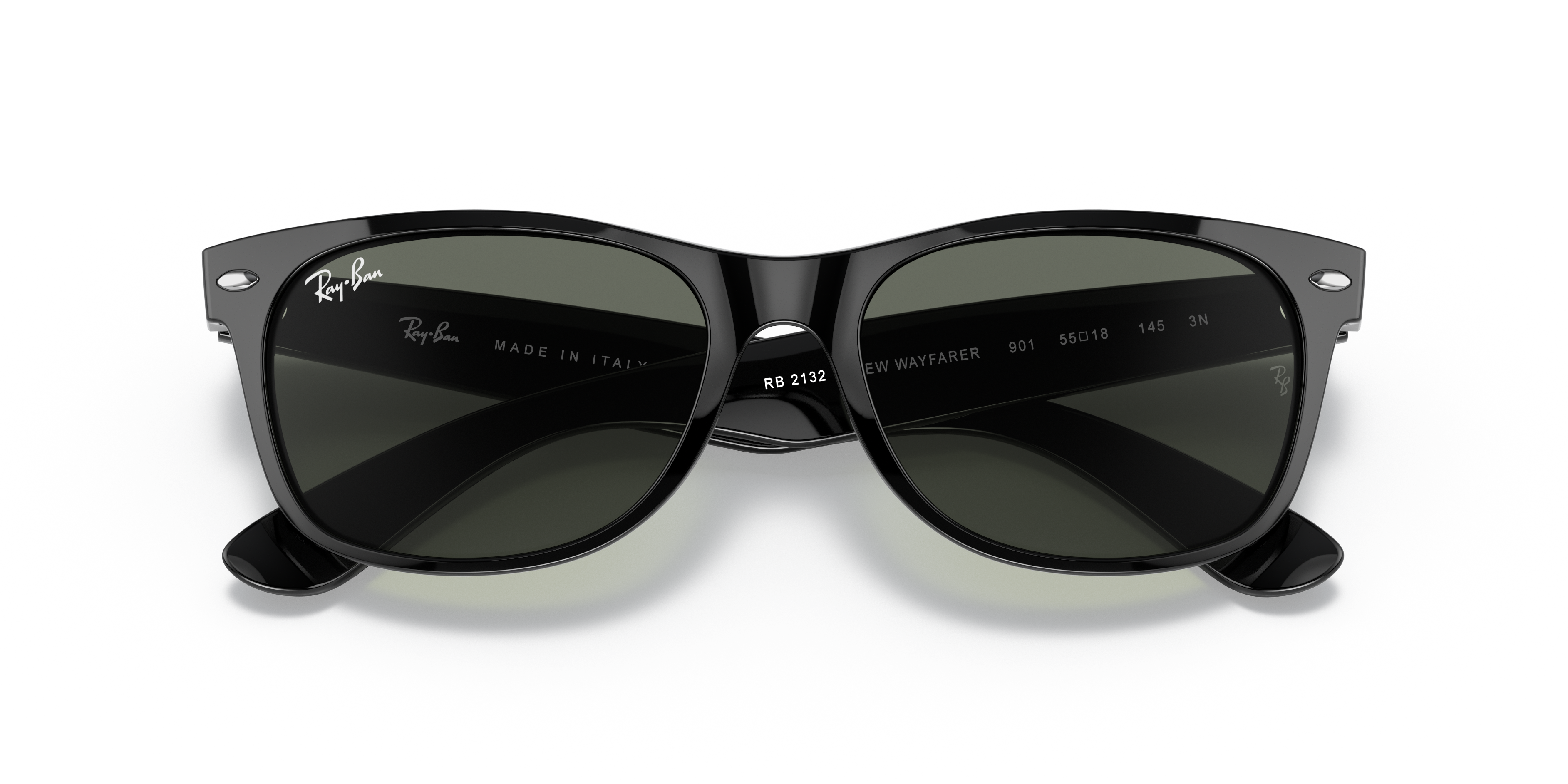 Ray-Ban RB2132 NEW WAYFARER CLASSIC Sunglasses | Clearly
