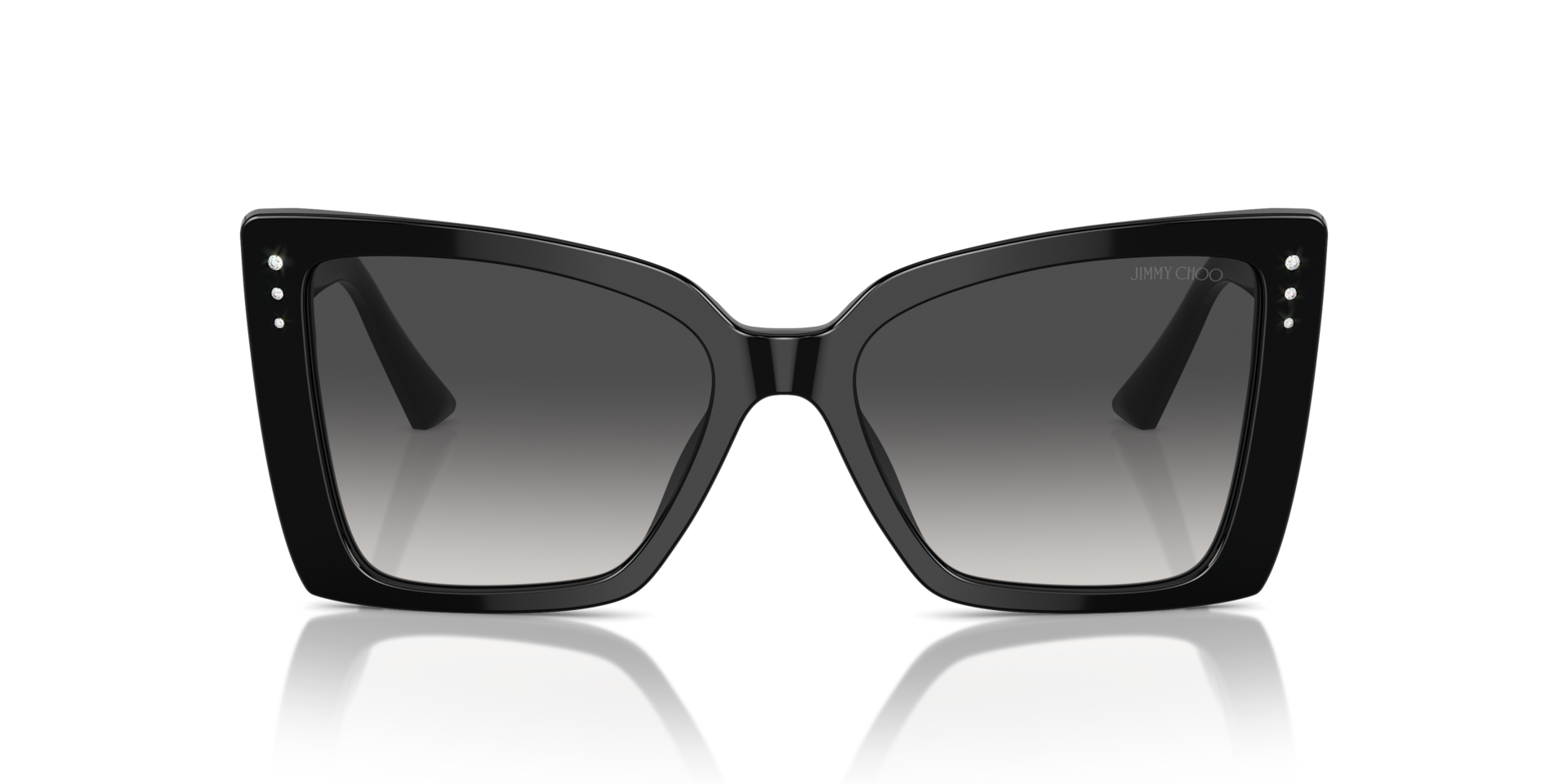 Jimmy Choo JC5001B 50008G Women’s Sunglasses Black Size 54